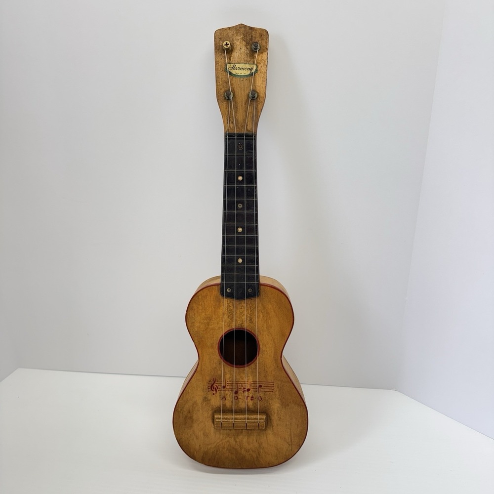 Old Vintage 1950's HARMONY Ukulele Guitar Music Instrument Made In The USA